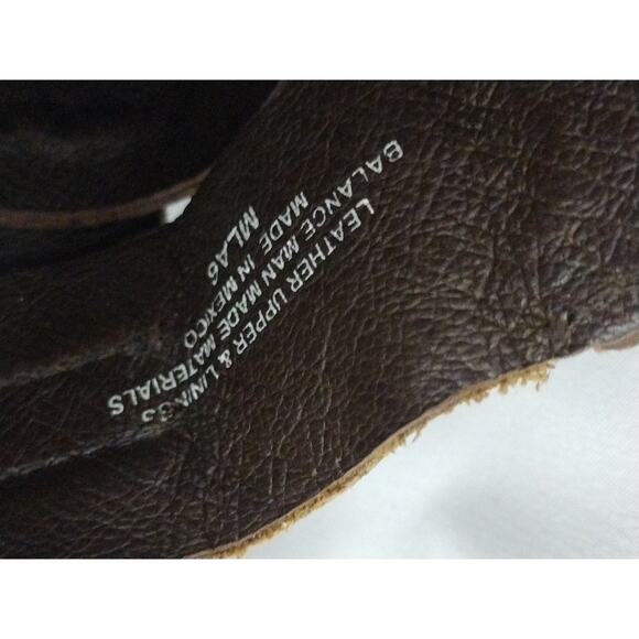 Born Men's Chestnut Brown Comfort Leather Sandals - Size 9M / EU 42 - Picture 7 of 7